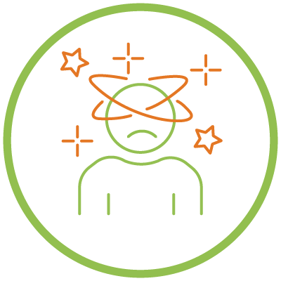 Infographic showing the potential methods of identifying and monitoring disease progression, including the symptom fatigue