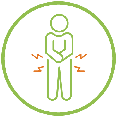 Infographic showing the potential methods of identifying and monitoring disease progression, including the symptom pain